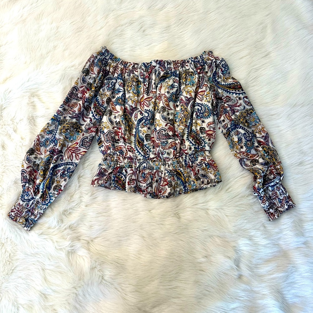 ✨ Stunning Aqua Brand Blouse - Almost Brand New